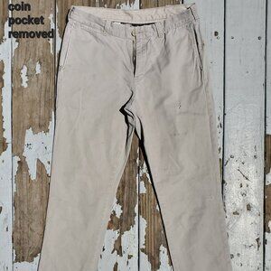 Beige cotton J crew chinos 32x32